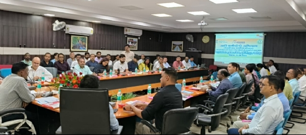 जमशेदपुर में आदि कर्मयोगी अभियान को लेकर जिला स्तरीय कार्यशाला का आयोजन