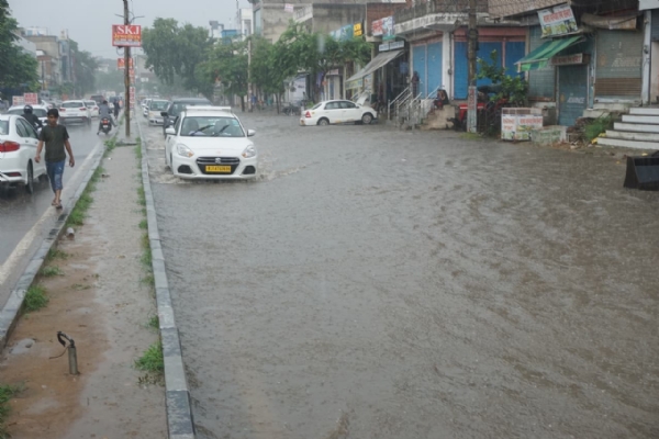 जयपुर बारिश