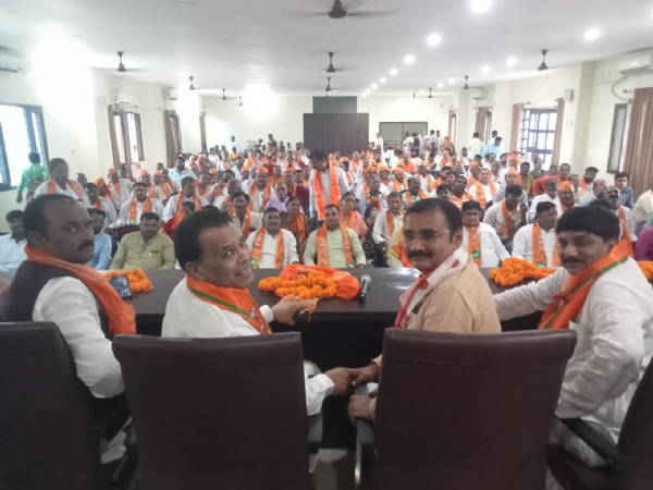 भाजपा पिछड़ा मोर्चा काशी क्षेत्र की गोष्ठी