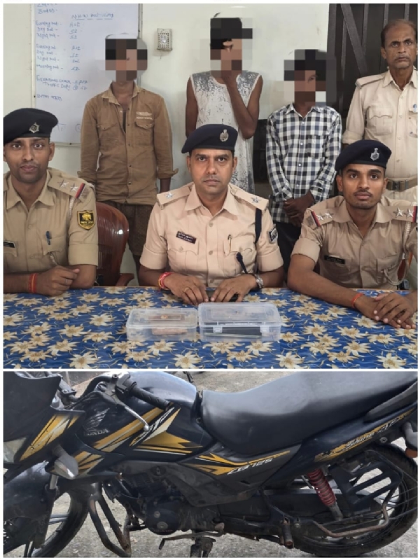 पुलिस के गिरफ्त में taskar