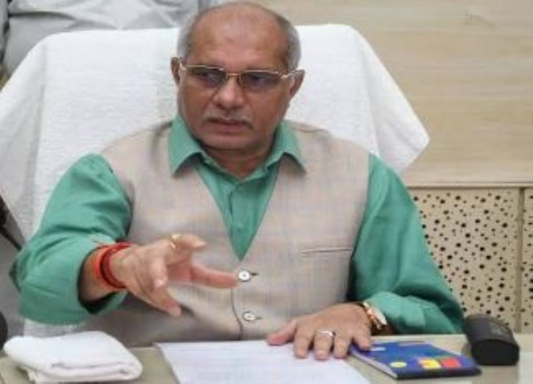 फाइल फोटो पशुधन मंत्री धर्मपाल सिंह