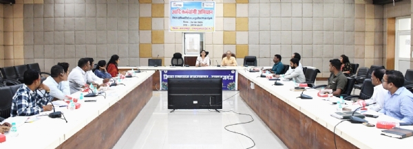 आदि कर्मयोगी अभियान के लिए उन्मुखीकरण कार्यशाला का आयोजन