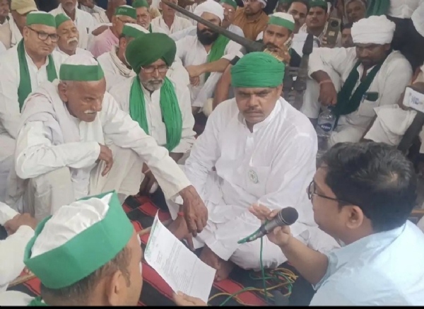 स्मार्ट मीटर के विरोध में किसान यूनियन