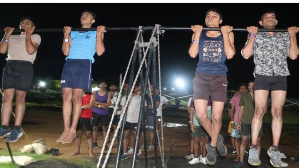 सेना भर्ती के लिए युवाओं में भारी उत्साह