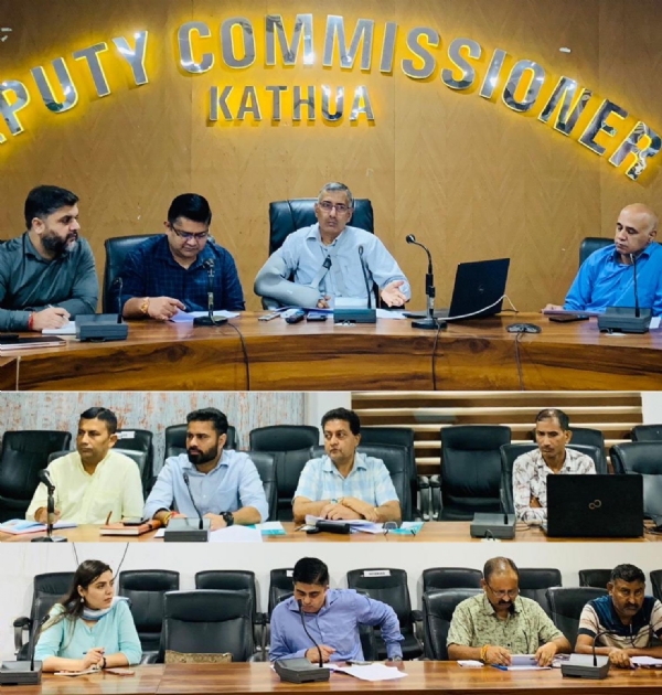 In the review meeting of PMAY, emphasis was laid on prompt distribution of financial assistance to the beneficiaries