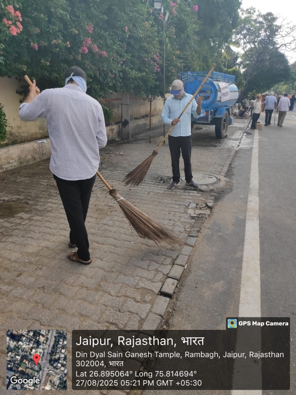 गणेश चतुर्थी पर्व पर सफाई व्यवस्थाओं के लिये नगर निगम ग्रेटर ने कसी कमर