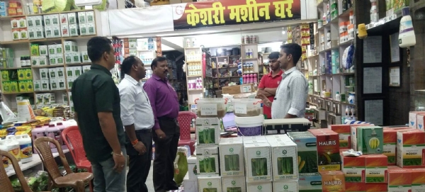 एसडीएम की कार्रवाई।