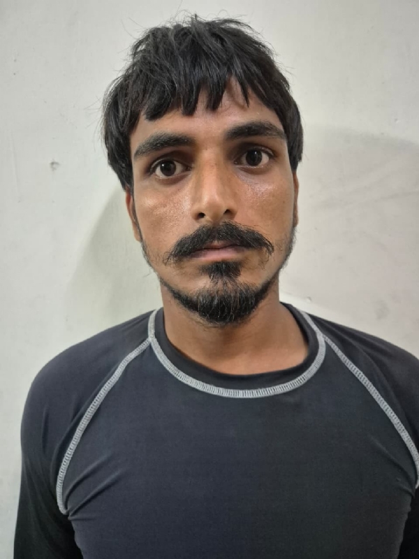 गिरफ्तार किया गया आरोपित
