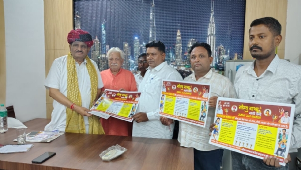 माली सैनी सामूहिक विवाह संस्थान के तीन दिवसीय गौरव गाथा सम्मान समारोह में दो हजार से अधिक सामाजिक बंधुओं का होगा सम्मान