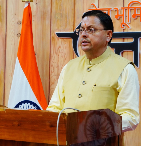 सीएम पुष्कर सिंह धामी