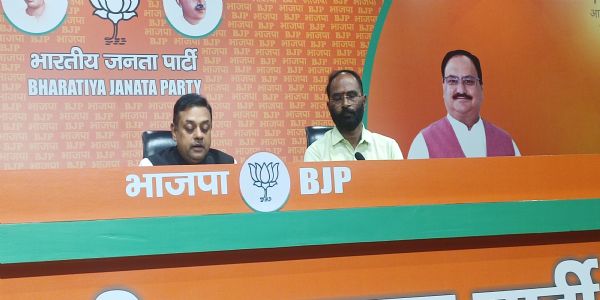 भाजपा का कांग्रेस पर हमला, कहा- लोकतंत्र में भाषा की मर्यादा आज हो रही तार-तार