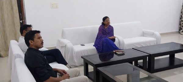 चित्तौड़गढ़ जिले के श्री सांवलियाजी मेले के आयोजन को लेकर जानकारी देते अतिरिक्त जिला कलक्टर।
