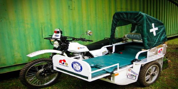 माेटरसाइकिल एम्बुलेंस से दूरस्थ क्षेत्रों के मरीजों को मिल रही बेहतर स्वास्थ्य सेवा