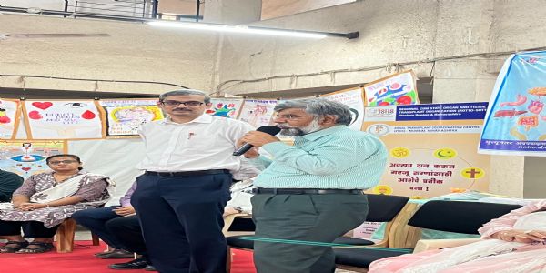 नेत्रदान यानी मृतक की आंखों से कोई देख सकता है -डॉ पवार अधीक्षक ठाणे सिविल अस्प