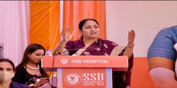 मुख्यमंत्री ने एसएसबी मल्टी स्पेशलिटी अस्पताल दिल्लीवासियों को किया समर्पित