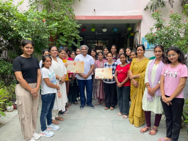 गाली बंद घर अभियान की शुरुआत करते मदवि के कुलपति राजबीर सिंह