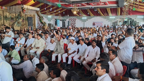सैनी समाज की बैठक