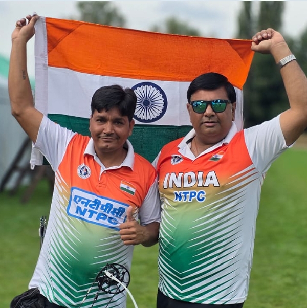 यूरोप में श्याम सुंदर ने फहराया तिरंगा : फ्रांस के तीरंदाज को हराकर स्वर्ण पदक अपने नाम किया