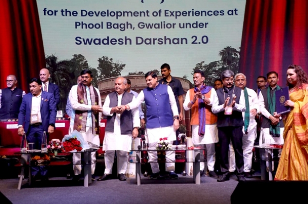 मुख्यमंत्री डॉ. मोहन यादव ने रीजनल टूरिज्म कॉन्क्लेव ग्वालियर में विभिन्न विकास कार्यों की दी सौगात