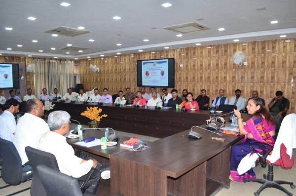 अंतरराष्ट्रीय छात्रों ने दीन दयाल उपाध्याय गोरखपुर विश्वविद्यालय की कुलपति से की भेंटवार्ता*