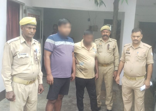 *4. थाना विन्ध आत्महत्या के लिये प्रेरित करने के अभियोग में गिरफ्तार दो आरोपी।*