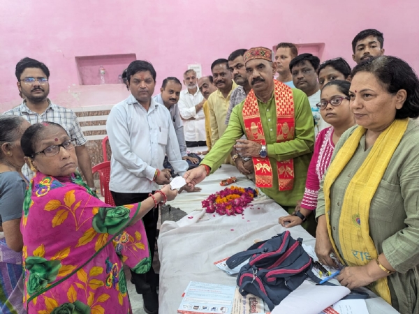 प्रधानमंत्री मोदी के जन्मदिन पर दिव्यांग व वृद्धजनों को जीवन सहायक उपकरणों का होगा वितरण