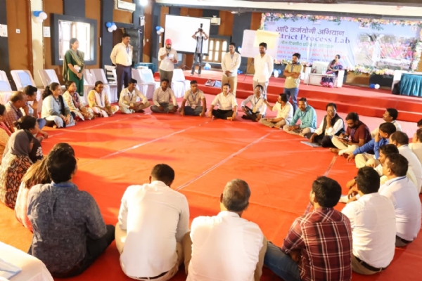 आदि कर्मयोगी अभियान से संबंधित तीन दिवसीय प्रशिक्षण का समापन