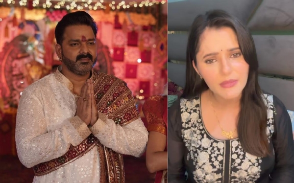 पवन सिंह, अंजलि राघव - फाइल फोटो