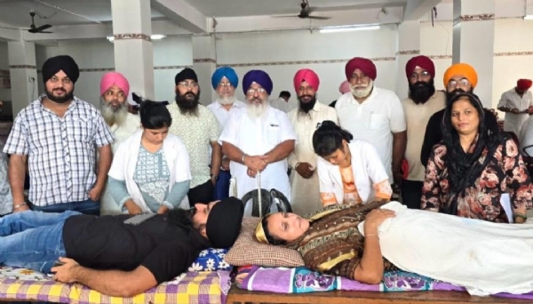 मानगो गुरुद्वारा में गुरु ग्रंथ साहिब जी का पहला प्रकाश दिहाड़ा श्रद्धाभाव से मनाया, 93 यूनिट रक्त किया गया संग्रह*