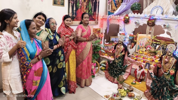 सोमवार को होगी महालक्ष्मी की विदाई....