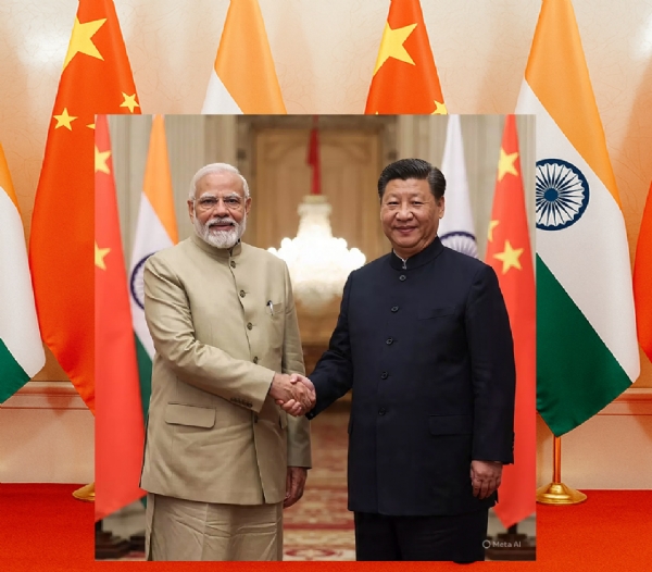 भारत चीन संबंध : पीएम मोदी-राष्‍ट्रपति जिनपिंग की मुलाकात