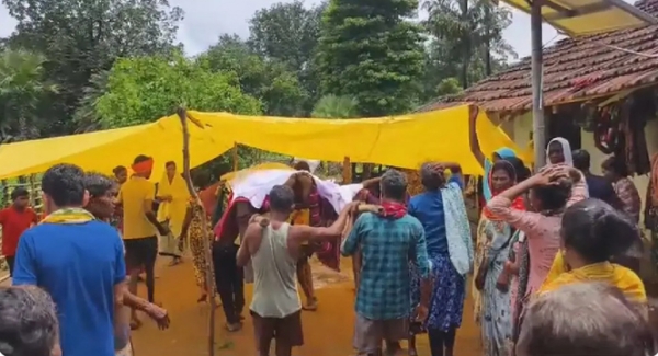 शिक्षादूत कल्लू ताती का किया गया अंतिम संस्कार