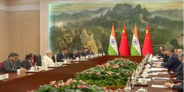 मोदी-जिनपिंग के बीच द्विपक्षीय वार्ता