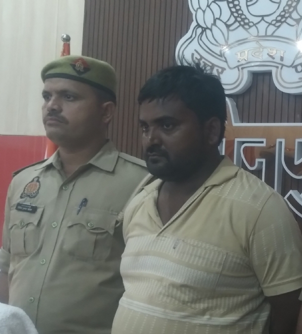 पुलिस ने अभियुक्त वेद प्रकाश सिंह को किया गिरफ्तार