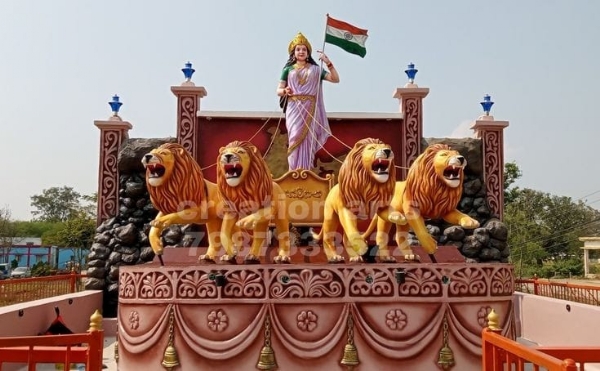 पंडाल की तस्वीर