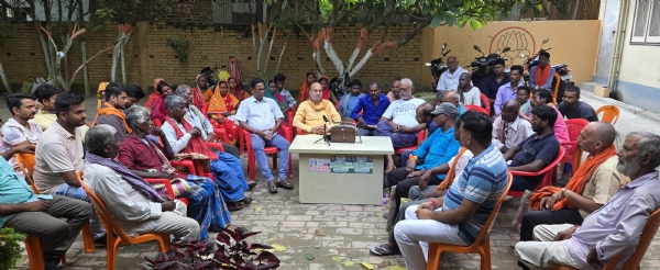 अररिया फोटो:विधायक पीएम के मन की बात सुनते