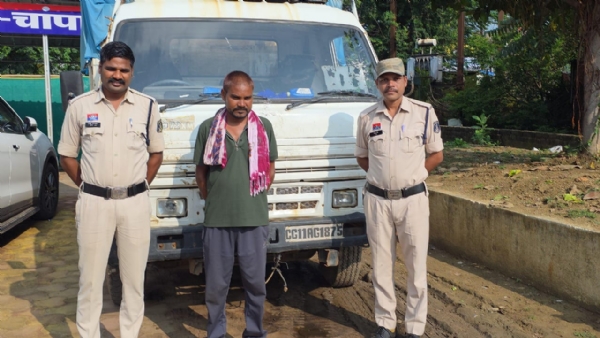 जांजगीर चांपा पुलिस को मिली बड़ी सफलता, मवेशी तस्करी करने वाले आरोपी को गिरफ्तार किया गया