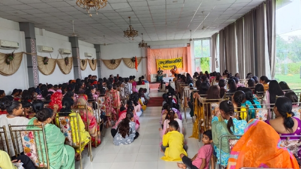 राष्ट्र सेविका समिति का सामाजिक सद्भाव मिलन में बाेले विमर्शानंद जी, स्त्री राष्ट्र की आधारशिला