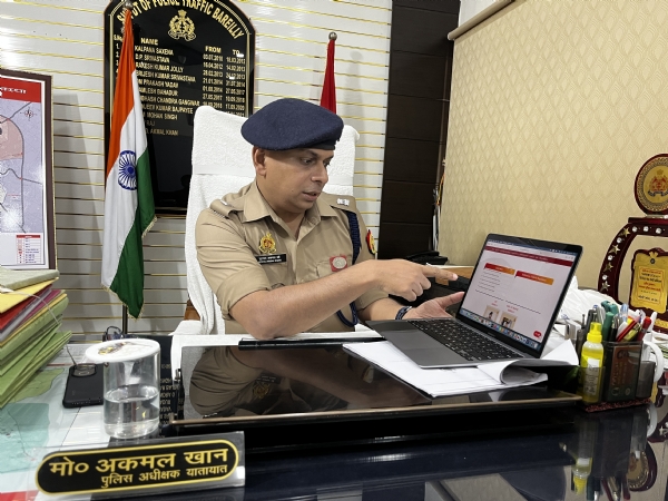 एसपी ट्रैफिक मोहम्मद अकमल खान