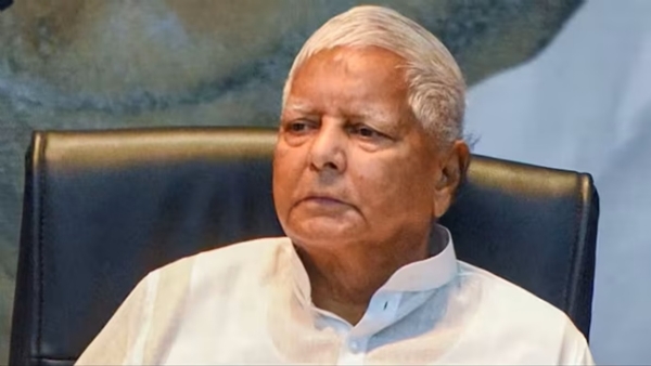 राष्ट्रीय जनता दल के अध्यक्ष लालू यादव की तस्वीर