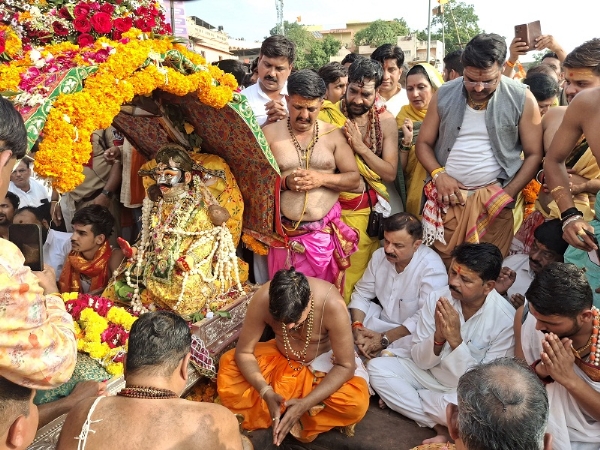 महाकाल की सावन मास की चतुर्थ सवारी