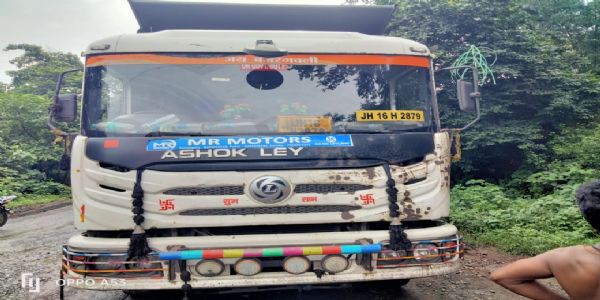 कोयला लदा हाईवा की चपेट में आने से साईकिल सवार की मौत