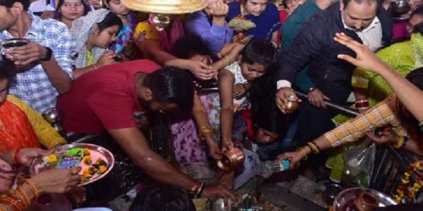 विदिशाः सावन के चौथे सोमवार को ग्यारसपुर में उमड़ा शिव भक्तों का सैलाब