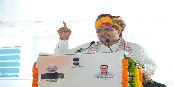 ईसरदा-दौसा पेयजल परियोजना से लगभग 6.27 लाख लोगों को उपलब्ध हो सकेगा स्वच्छ पेयजल- मुख्यमंत्री भजनलाल शर्मा
