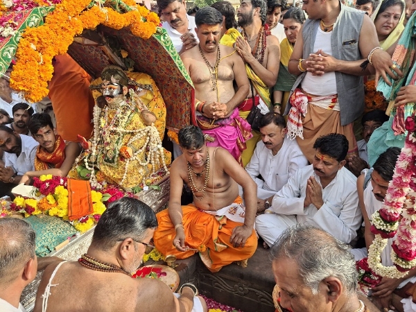 महाकाल की सावन मास की चतुर्थ सवारी