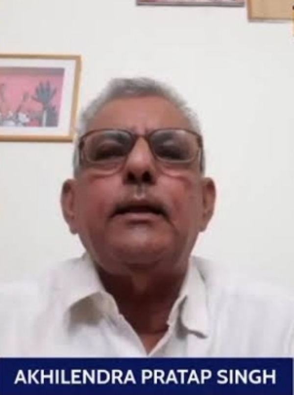 एपी सिंह (वीडियो से ली गई फोटो)