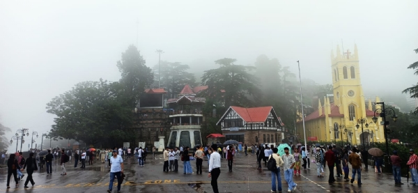 शिमला में वर्षा