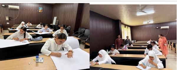 Essay writing and painting competition organized in GDC Basohli