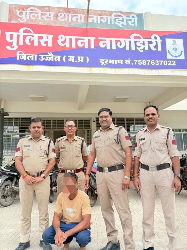 पुलिस की दबिश में 6 आरोपी पकड़ाए, 2.5 लाख का माल जब्त