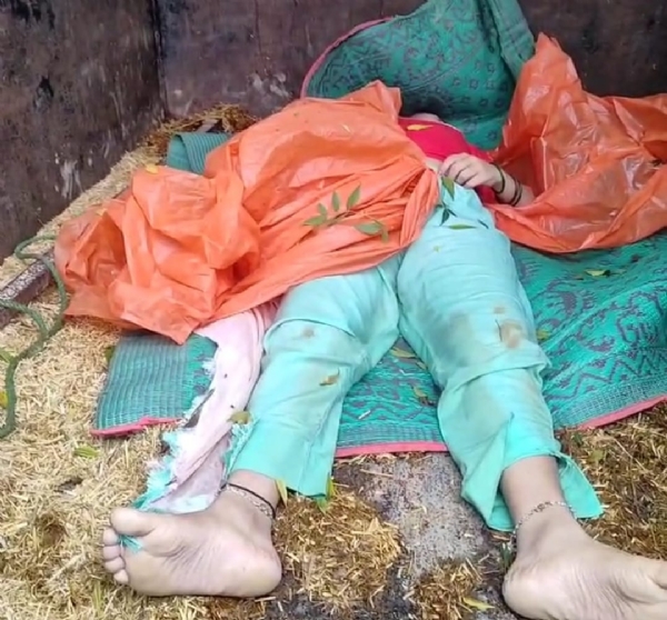 नवविवाहिता का शव